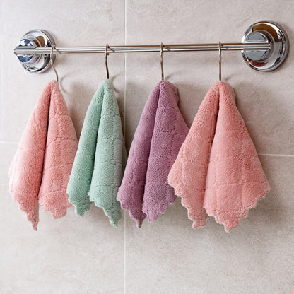 Absorbent Dish Cloths and Kitchen Towels Set